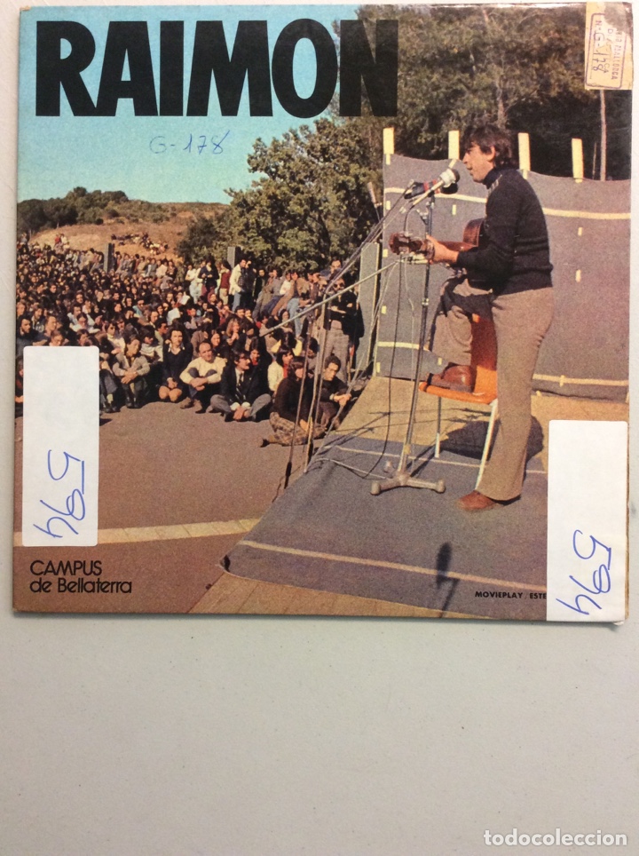 Discos de vinilo: Raimon. Campus de Bellaterra. - Foto 1