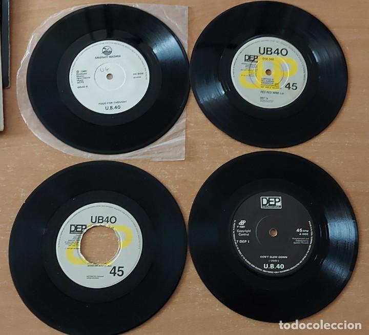 Discos de vinilo: 7 singles UB40 UB 40 - Foto 3