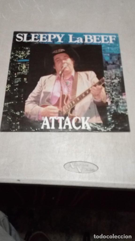 Discos de vinilo: Sleepy La Beef LP Attack Esp1991 - Foto 1