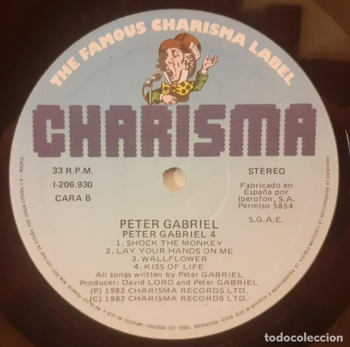 Discos de vinilo: PETER GABRIEL &rdquo;PETER GABRIEL&rdquo; CHARISMA RECORDS 1982 COMO NUEVO!! - Foto 5
