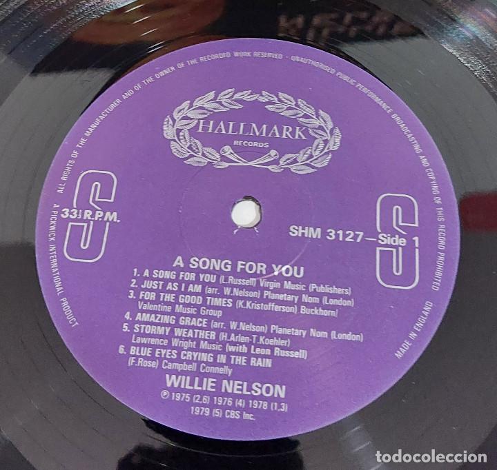 Discos de vinilo: willie nelson - a song for you - Foto 2