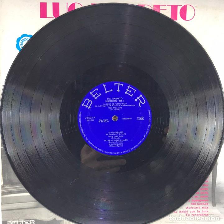 Discos de vinilo: Luc Barreto &ndash; Sentimental Vol.2 - Foto 3