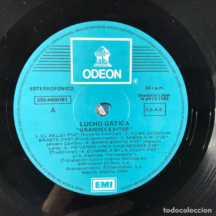Discos de vinilo: Lucho Gatica &ndash; Grandes &Eacute;xitos - Vinyl, LP, Compilation - Foto 4