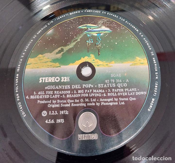 Discos de vinilo: status quo - gigantes del pop - Foto 2