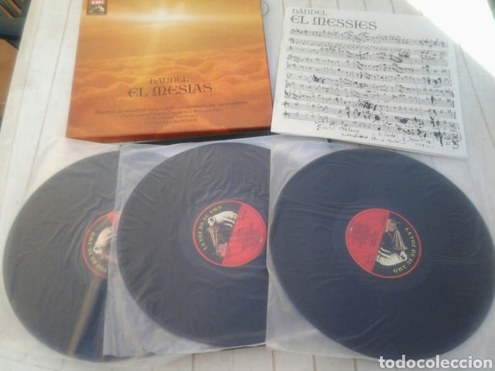 Discos de vinilo: DISCOS VINILO &rdquo; EL MESIAS&rdquo; (H&Acirc;NKEL) - Foto 1