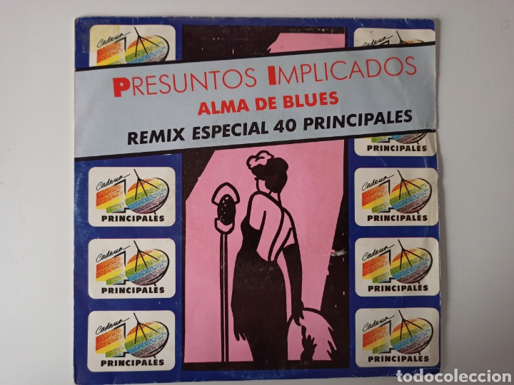 Discos de vinilo: Presuntos Implicados - Alma de Blues Remix - Foto 1