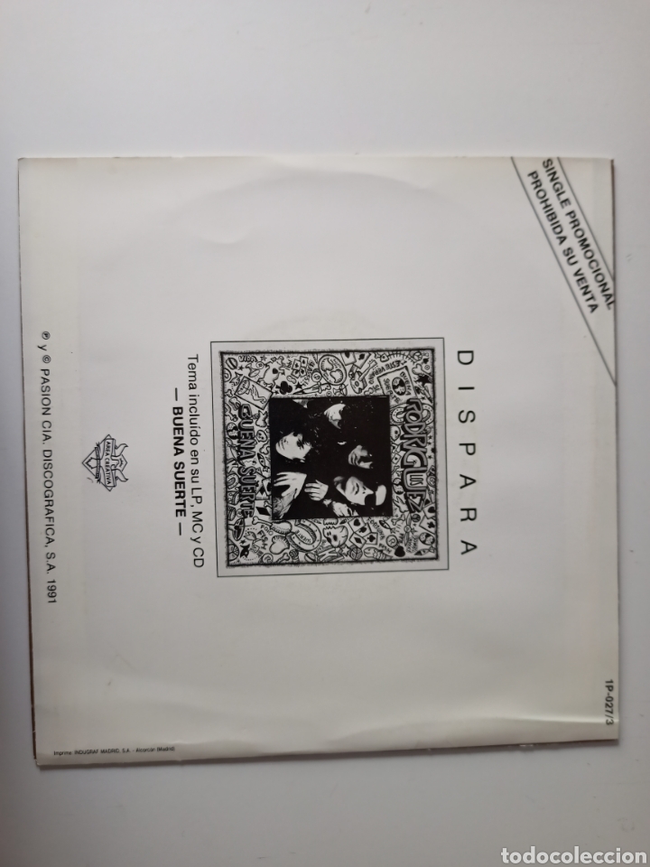 Discos de vinilo: Los Rodr&iacute;guez - Dispara - Foto 2