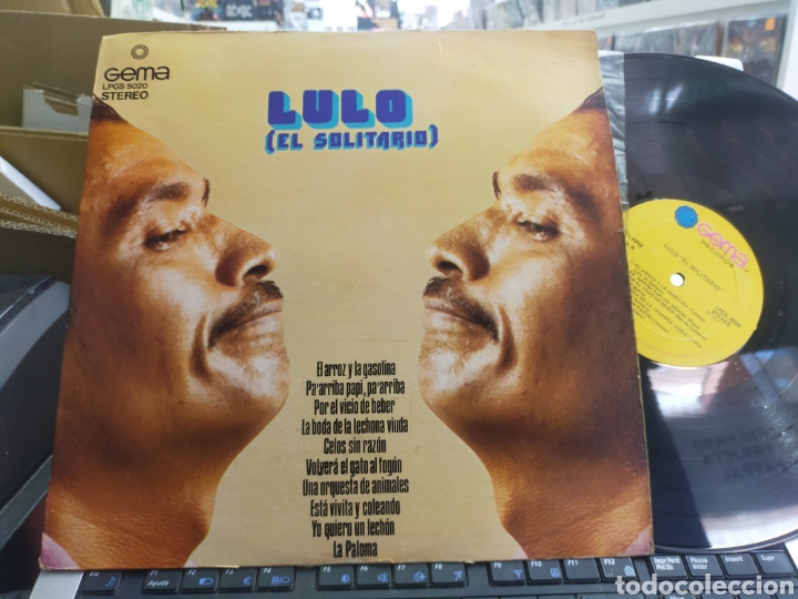 Disques de vinyle: Lulo el solitario LP puerto rico 1974
