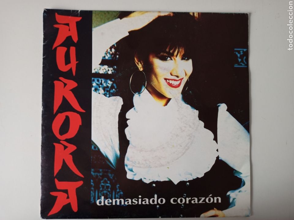 Discos de vinilo: Aurora - Demasiado coraz&oacute;n - Foto 1