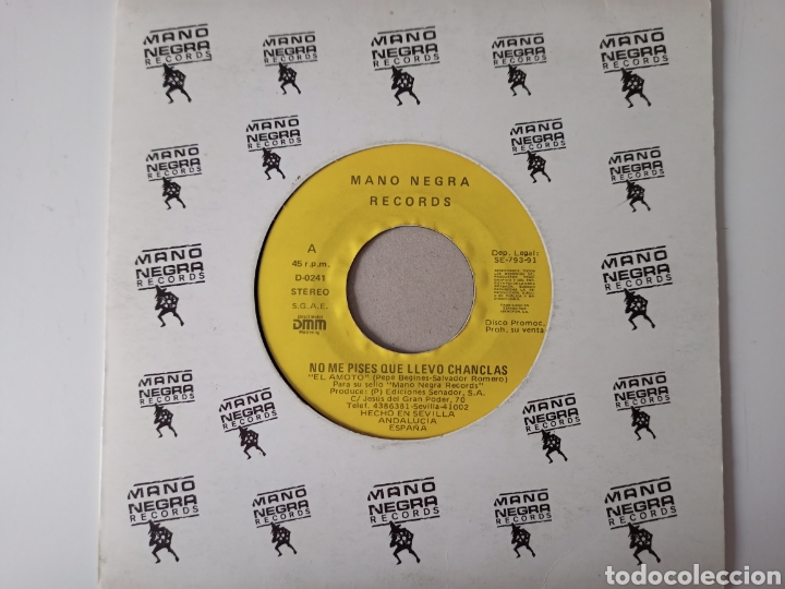 Discos de vinilo: No me pises que llevo chanclas - El amoto - Foto 1