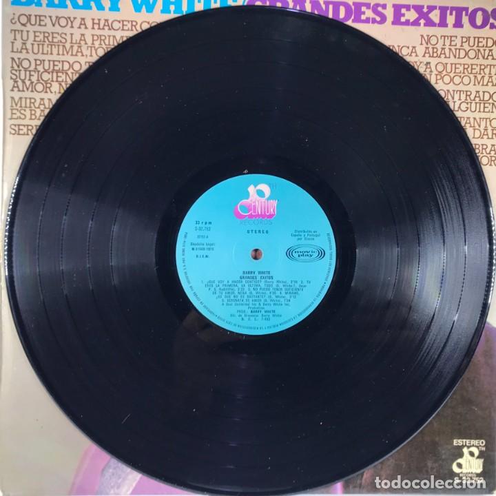 Discos de vinilo: Barry White &ndash; Grandes &Eacute;xitos - Vinyl, LP, Compilation, Stereo - SPAIN - Foto 3