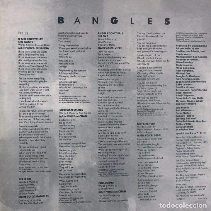 Discos de vinilo: Bangles &ndash; Different Light - Vinyl, LP, Album - SPAIN - Foto 5