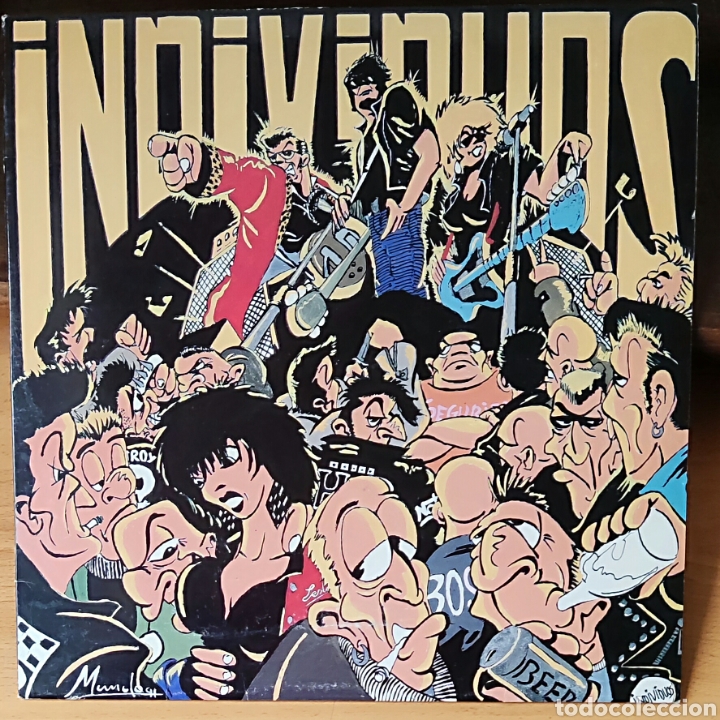 Discos de vinilo: Vinilo L.P. Individuos - Foto 1