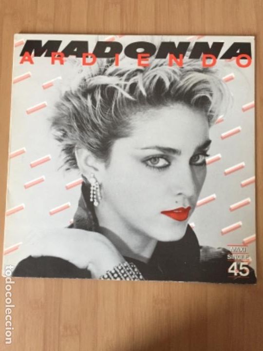 Discos de vinilo: MADONNA. Ardiendo (vinilo maxi 1983) - Foto 1