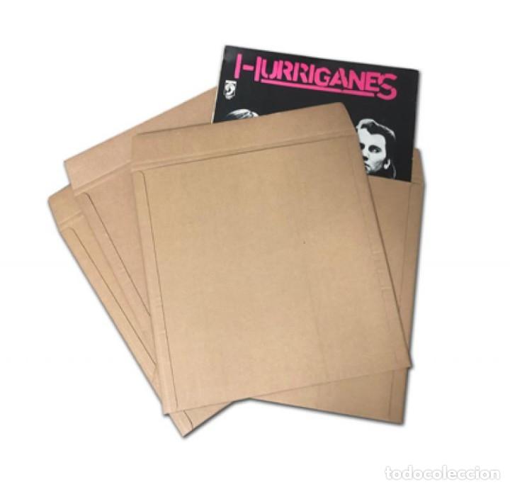 Discos de vinilo: 50 CAJAS MAILER CARTON REFORZADO PARA EMBALAJE Y ENVIO 1 A 3 DISCOS DE VINILO LP 12&rdquo; Y SINGLES 7&rdquo;
