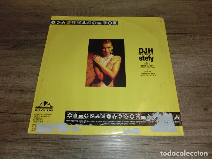 Discos de vinilo: DJH Featuring Stefy - Come On Boy - Foto 2