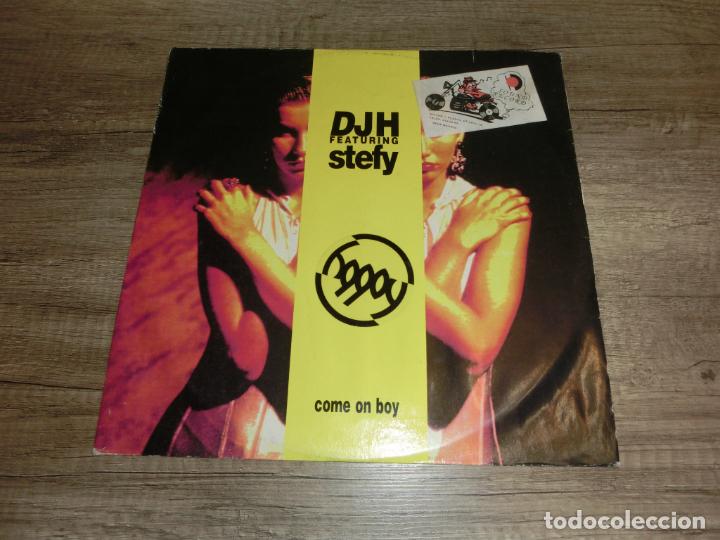 Discos de vinilo: DJH Featuring Stefy - Come On Boy - Foto 1