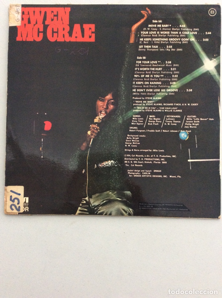 Discos de vinilo: Gwen Mc Crae. - Foto 2