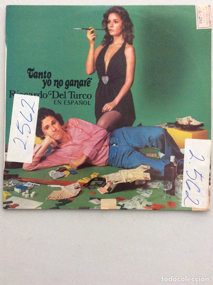 Dischi in vinile: Ricardo Del Turco. Tanto yo no ganar&eacute;. En Espa&ntilde;ol.