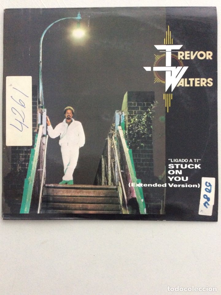 Discos de vinilo: Trevor Walters. Stuck on you. - Foto 1