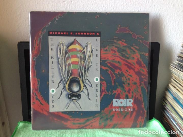 Vinyl-Schallplatten: MICHAEL E. JOHNSON & THE KILLER BEES - LIVE IN BERLIN (SKA, REGGAE) LP 1991 . NM/VG+