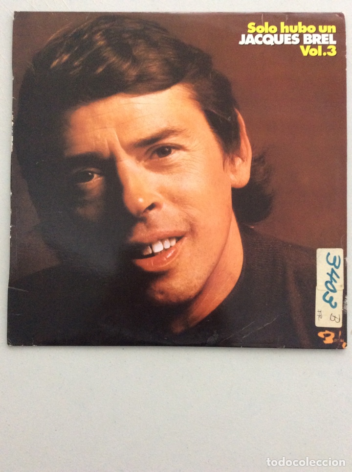 Discos de vinilo: Jacques Brel. Solo hubo un. Vol 3 - Foto 1