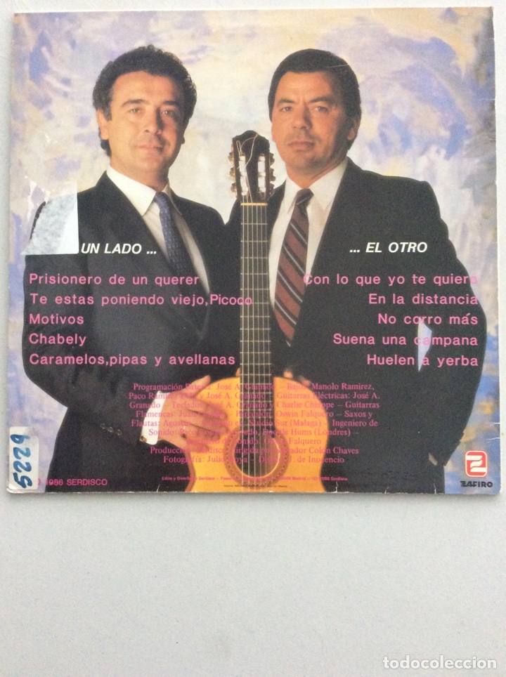 Discos de vinilo: Los Del R&iacute;o. Prisionero de un querer. - Foto 2
