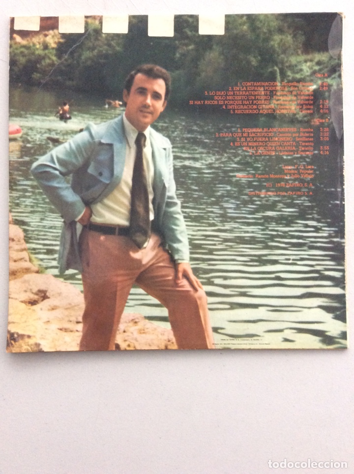 Discos de vinilo: Felipe Lara. Piropo a Espa&ntilde;a. - Foto 2