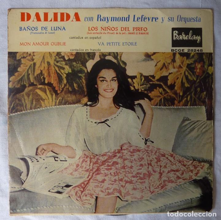 Discos de vinilo: DALIDA // LOS NI&Ntilde;OS DEL PIREO+3 // 1960 // EP - Foto 1
