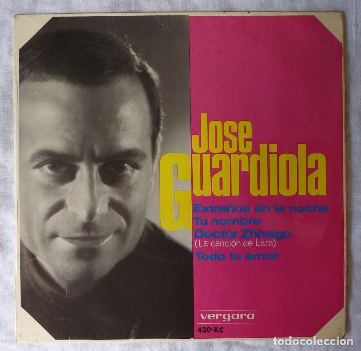 Discos de vinilo: JOSE GUARDIOLA // EXTRA&Ntilde;OS EN LA NOCHE+3 // 1966 // EP - Foto 1