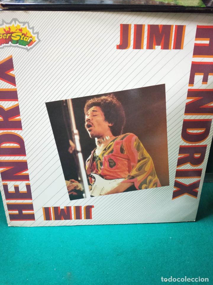Discos de vinilo: JIMI HENDRIX. LP SUPER STAR ARMANDO CURCIO EDITORE. CON LIBRITO. - Foto 1