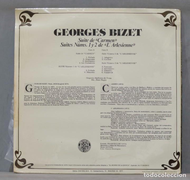 Discos de vinilo: LP. BIZET. COLECCION RTVE. 5 - Foto 2