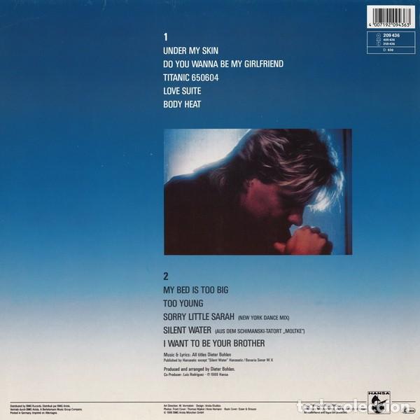 Discos de vinilo: Blue System &lrm;&ndash; Body Heat - Foto 2
