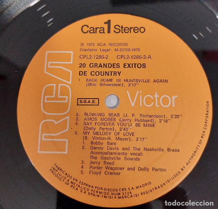 Discos de vinilo: 20 grandes exitos del country - Foto 3
