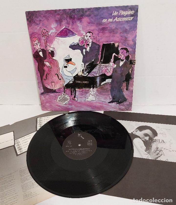Discos de vinilo: un pinguino en mi ascensor - esperando a mi vecina - Foto 3