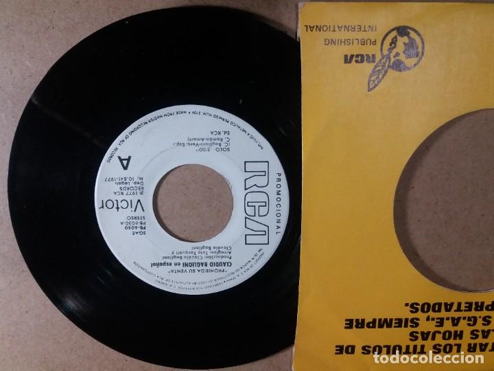 claudio baglioni / cuantas veces / single 7 pul - Comprar Discos Singles  Vinilos de Canción Francesa e Italiana en todocoleccion - 337141498