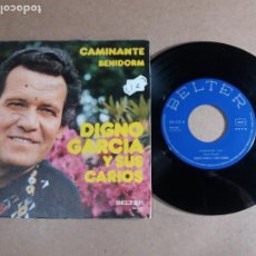 Discos de vinilo: DIGNO GARCIA Y SUS CARIOS / CAMINANTE / SINGLE 7 PULGADAS