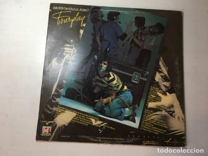 Discos de vinilo: SAHB (WITHOUT ALEX) - FOURPLAY - UK 1977 - Foto 2