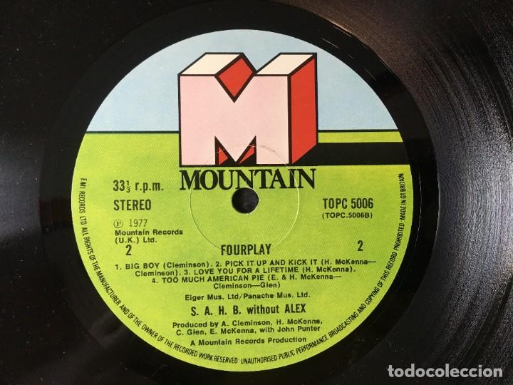 Discos de vinilo: SAHB (WITHOUT ALEX) - FOURPLAY - UK 1977 - Foto 5