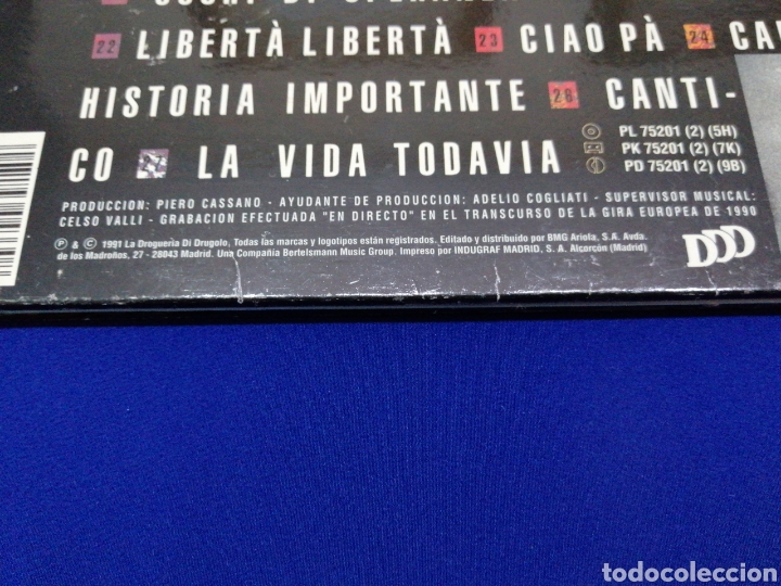 Discos de vinilo: EROS IN CONCERT (DOBLE DISCO) - Foto 3