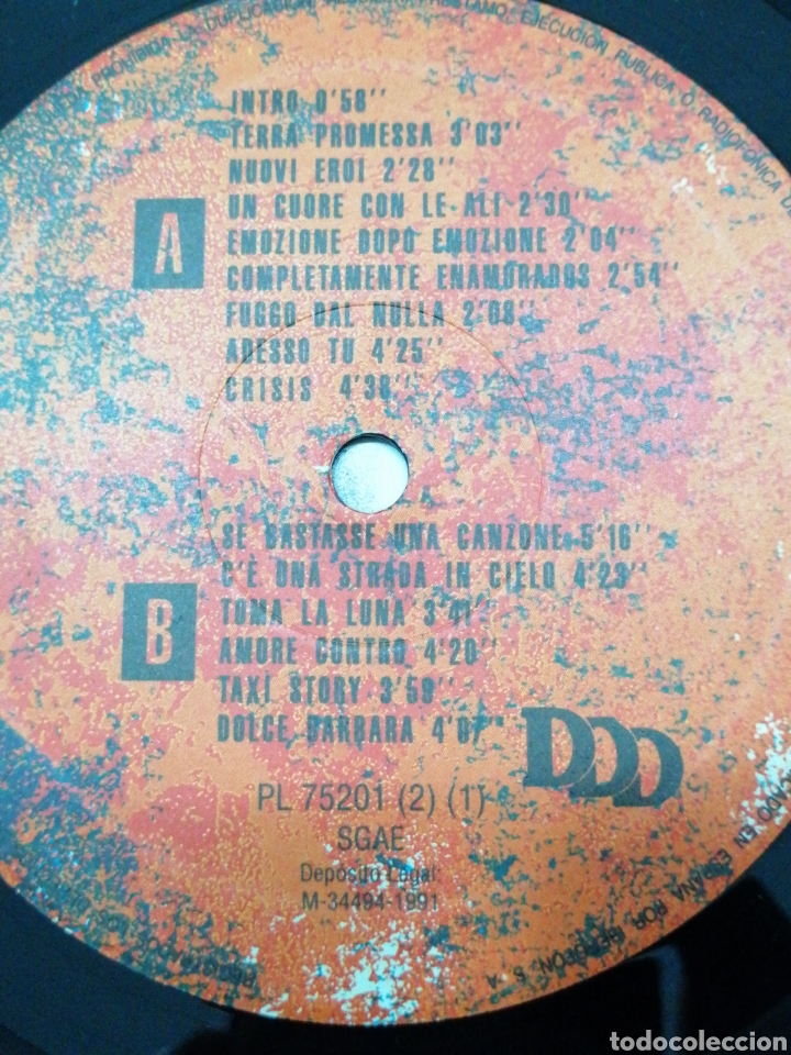 Discos de vinilo: EROS IN CONCERT (DOBLE DISCO) - Foto 10
