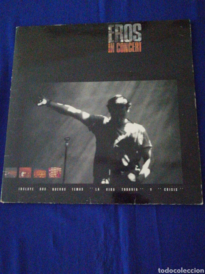 Discos de vinilo: EROS IN CONCERT (DOBLE DISCO) - Foto 1
