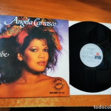 Discos de vinilo: ANGELA CARRASCO CARIBE DISCO VERSION 12” MAXI SINGLE VINILO DEL AÑO 1985 ESPAÑA CONTIENE 2 TEMAS. Lote 337153743