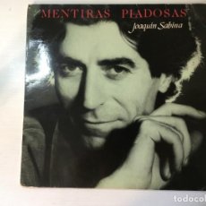 Discos de vinilo: LP JOAQUIN SABINA - MENTIRAS PIADOSAS - 1990 ESPAÑA. Lote 337156403