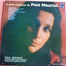 Discos de vinilo: LP - LA GRAN PRQUESTA DE PAUL MAURIAT - SABOR LATINO - PHILIPS 1980 - CAJA DE BARCELONA. Lote 337161463