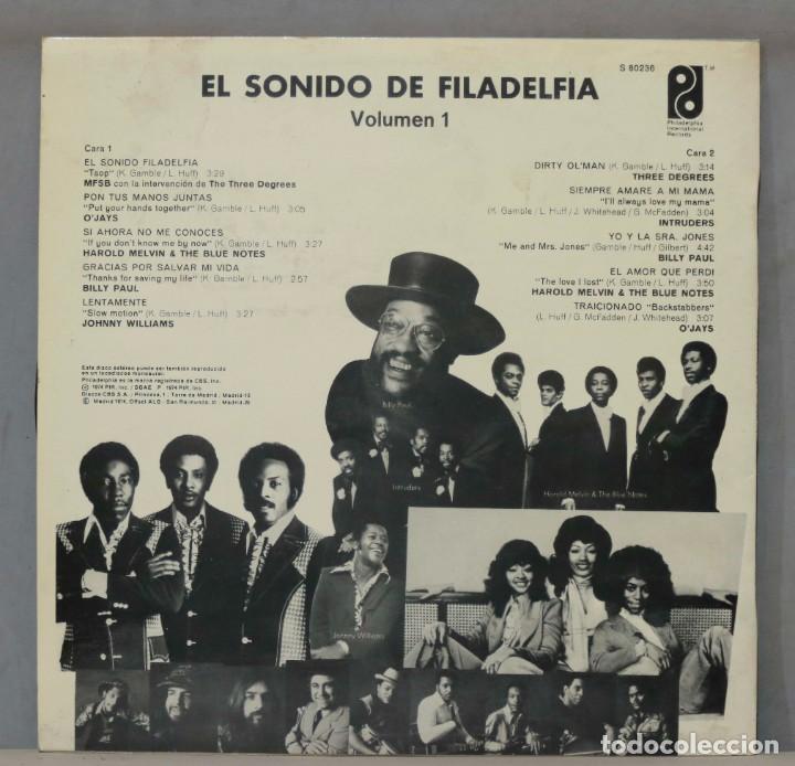 Discos de vinilo: LP. EL SONIDO DE FILADELFIA VOL 1 - Foto 2