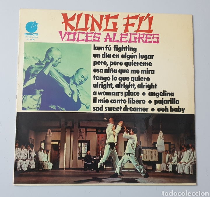 Discos de vinilo: LP VOCES ALEGRES - Kung Fu (Impacto, 1974) - Foto 1