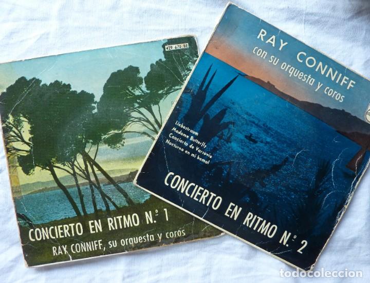Discos de vinilo: RAY CONNIFF // CONCIERTO EN RITMO N&ordm;1 Y N&ordm;2 // 1960 // EP - Foto 1