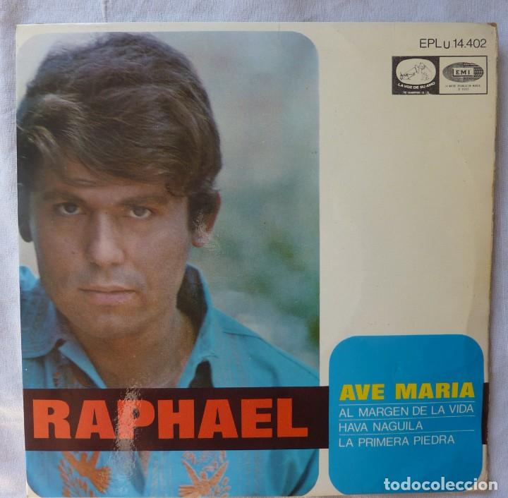 Discos de vinilo: RAPHAEL // AVE MARIA +3 // 1968 // EP - Foto 1
