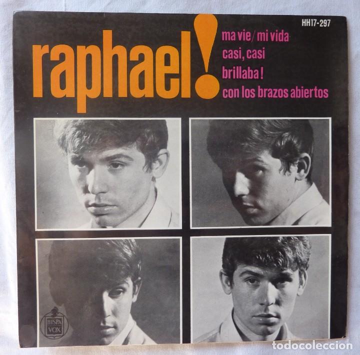 Discos de vinilo: RAPHAEL // MI VIDA +3 // 1964 // EP - Foto 1